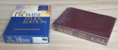 The Promise Holy Bible Study Edition 3595BG CEV Burgandy Bonded Leather New