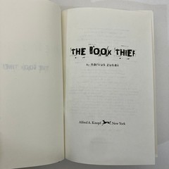 Markus Zusak The Book Thief First American Edition HCDJ 2006 Alfred A. Knopf