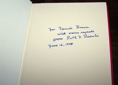 LOVE IS NOT BECAUSE by Ruth F Boorstin SIGNED BY AUTHOR – HC – 1998 – EUC