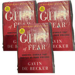 3 Pack The Gift of Fear Gavin de Becker Paperback Survival Violence Safety