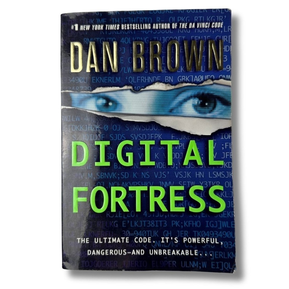 Digital Fortress Dan Brown Mass Market Paperback Tech Thriller Novel