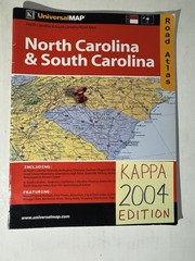 North & South Carolina Road Atlas 2004 Kappa Street Guide NC SC Universal Map