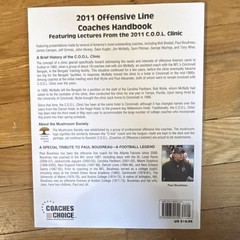 2009 -2012 Offensive Line Coaches Handbook C.O.O.L Clinic Lecture – BUNDLE