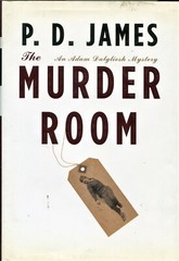P.D.James: „The Murder Room”, Hard cover w/Jacket, 415 pages
