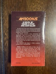 Antiochus Paperback Novel By Walter K. Price And John Gillies Moody Press