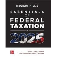 Loose Leaf for McGraw Hill’s Essentials of Federal Taxation 20…