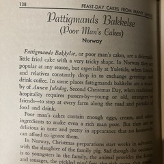 1947 Feast Day Cakes Vintage Cookbook hardcover