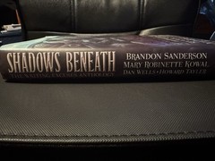 Brandon Sanderson signed Shadows Beneath: Writing Excuses Anthology 1st Edition