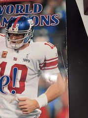 LINDYS SPORTS COLLECTORS EDITION 2011 NY GIANTS WORLD CHAMPIONS Deja Blue Book