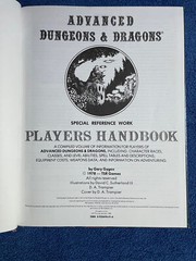 Advanced Dungeons & Dragons Players Handbook 1978 TSR – Excellent Condition!