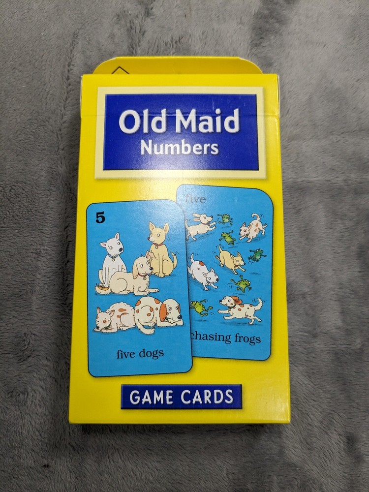 Old Maid Card Game By School Zone Publishing Company Staff Educational