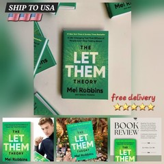 The Let Them Theory By Mel Robbins, Paperback Book Free Ship USA