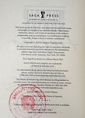 Stephen Graham Jones SIGNED STAMPED The Buffalo Hunter Hunter Hardcover 4th Prin