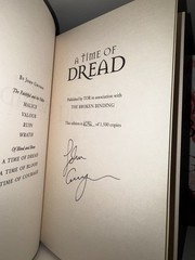 SIGNED The Broken Binding Of Blood And Bone Trilogy #1092