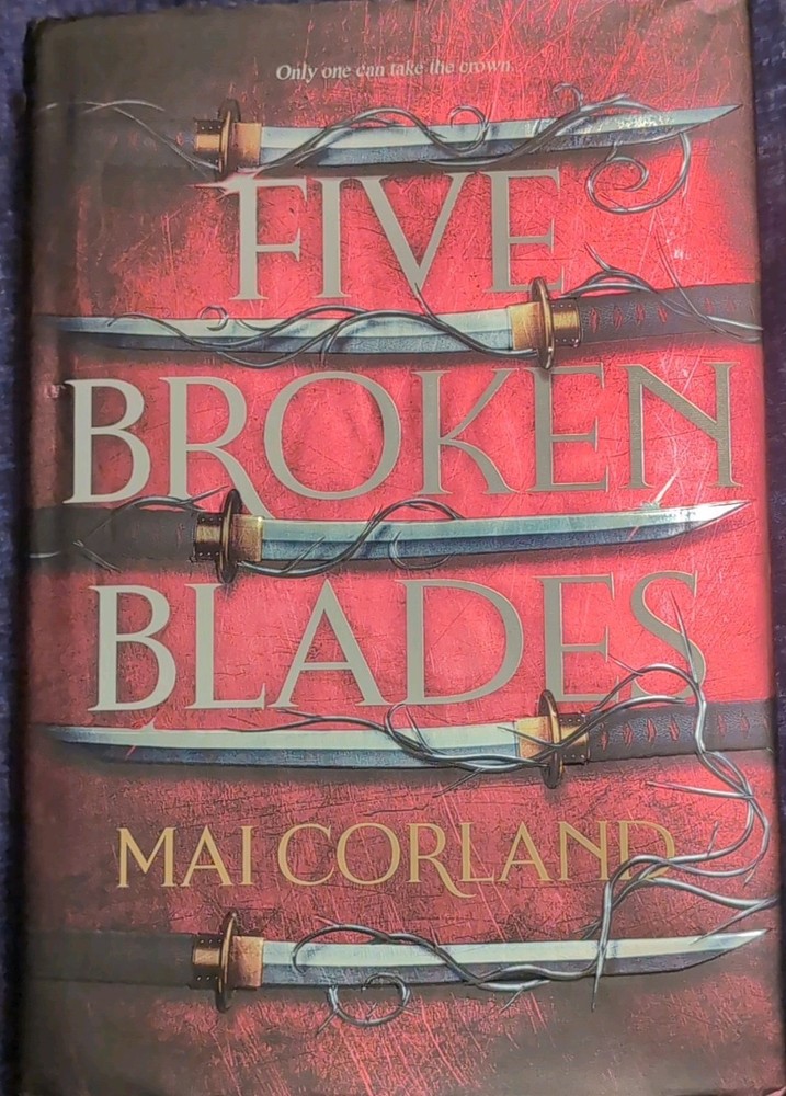 Mai Corland Five Broken Blades Deluxe Limited Edition Hardcover 2024 Dust Jacket