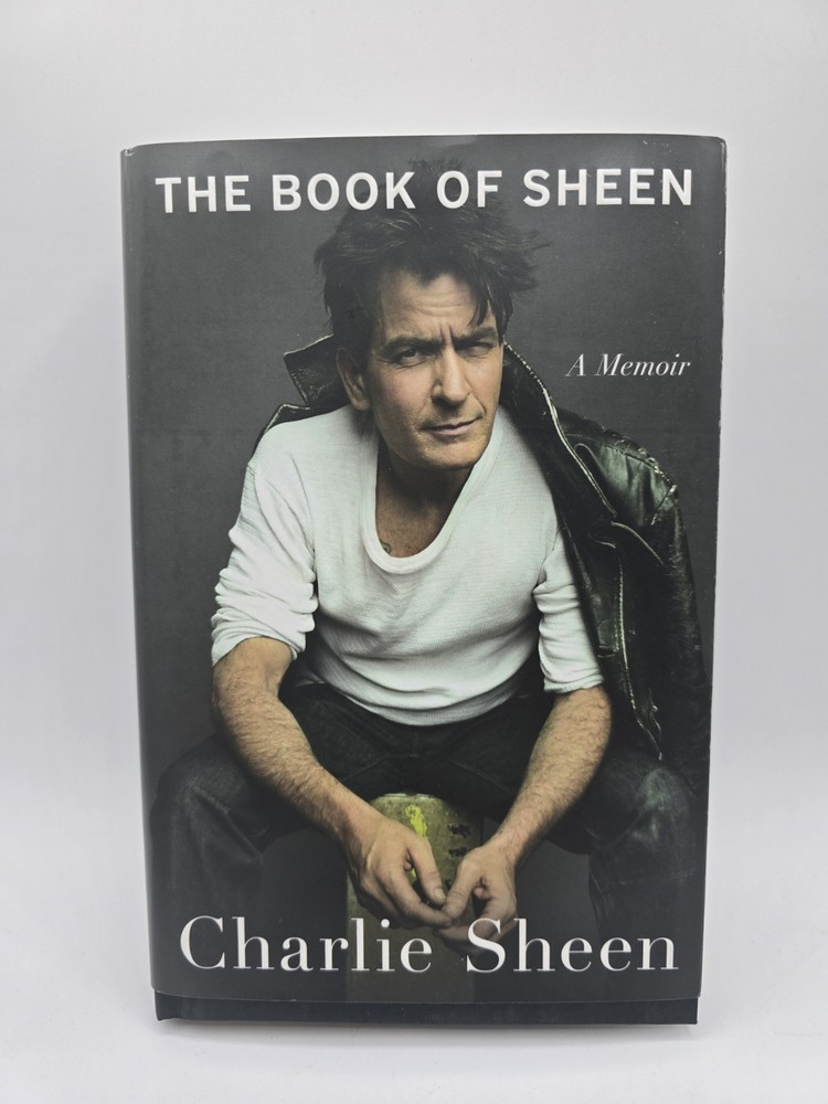 Charlie Sheen The Book Of Sheen: A Memoir – Signed/Autographed- First Edition