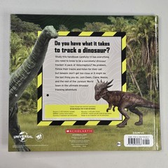 Scholastic Jurassic World Dinosaur Trainer HandBook Rare WORKS MAKES SOUNDS ROAR