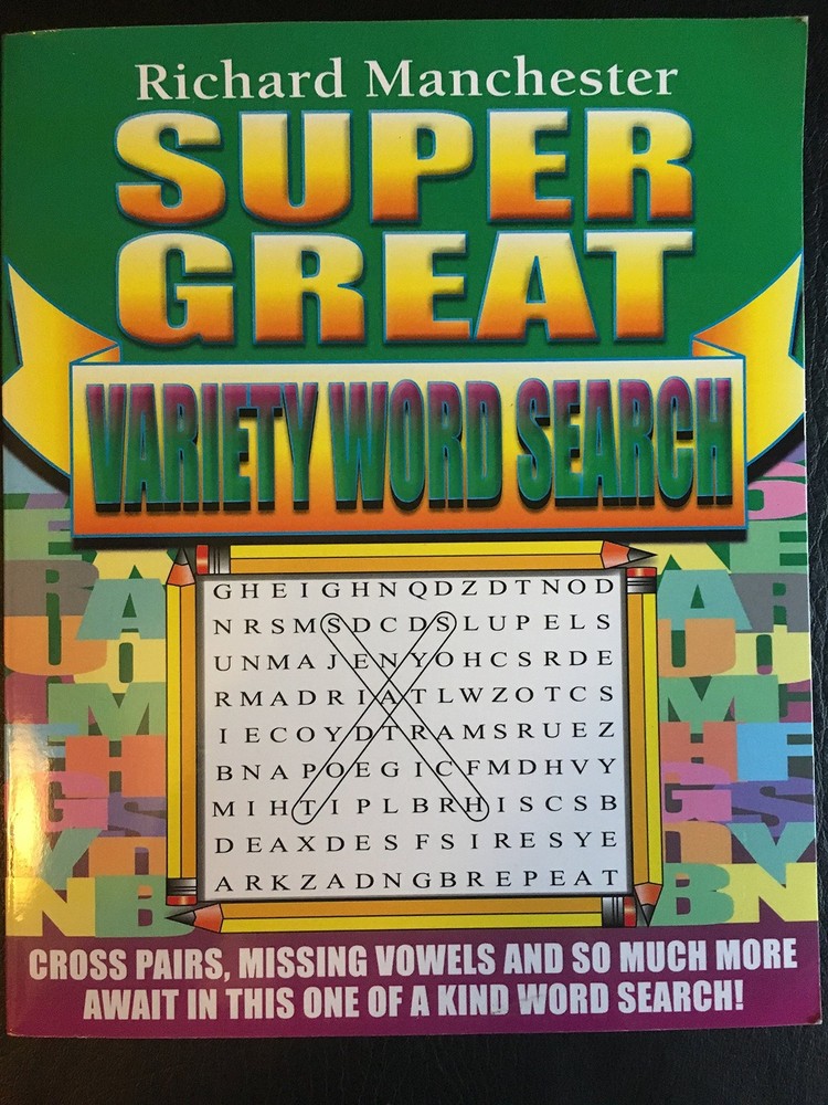 Richard Manchester Super Great Variety Word Search