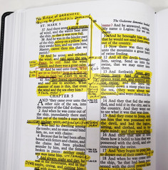 Kenneth Copeland Personal Notes New Testament KJV Study Bible Center Column