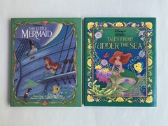 Lot 9 Disney Press Story Books HC/DJ First Editions Cinderella, Little Mermaid