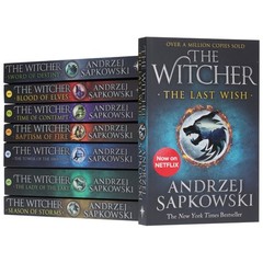 The Witcher Complete Series By Andrzej Sapkowski 8 Books Box Set Collection – PB