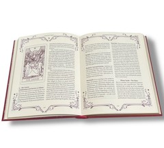 The Book of TAROT by Sahar Huneidi-Palmer Hardcover with Gilded Page Edges