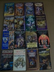 paperback mix lot PB 16 Mercedes Lackey series Marion Zimmer Bradley Daw mix VG