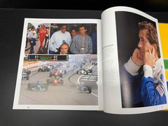 Ayrton Senna : Nueue Bilder Einer Legande Hard Cover 200 Pages