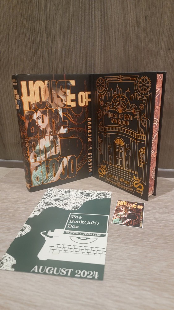 House of Bane And Blood By Alexis L. Menard – Bookish Box August 2024 – SIGNED