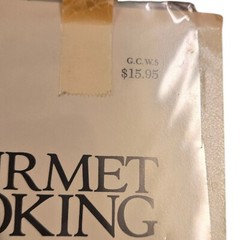 Gourmet Cooking Without Salt 1981 Vintage recipe Book Kitchen Library