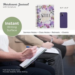Christian Art Gifts Spiral Journal: Be Still and Know – Psalm 46:10