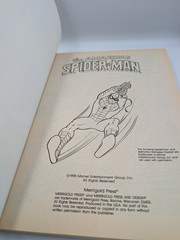 1990 Spider-man Coloring Book Merrigold Press 192 Pages – Unused RARE
