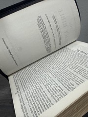 Circa 1962 World Publishing RSV Bible Black Morocco Leather GOLD EDGE