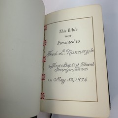 Cambridge Cameo KJV Bible Indexed Red-Letter French Morocco Leather