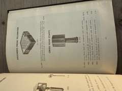 1916 Defiance Drawing Materials Catalog Blueprint WWI War Dept Antique Book