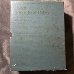 Food: The Gift of Osiris Boxed Set Darby Ghalioungui Grivetti Academic Press
