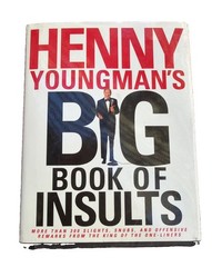 SIGNED Henny Youngman’s Big Book of Insults (Hardcover, 1995) 1st, Good