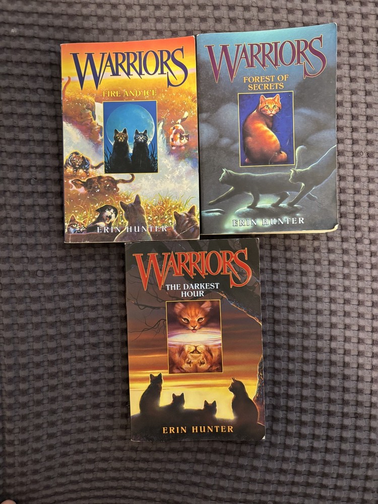 Warriors: The Prophecies Begin Book Series (Vol 2, 3, 6) PB