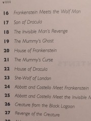 Monster movies By Universal Studios