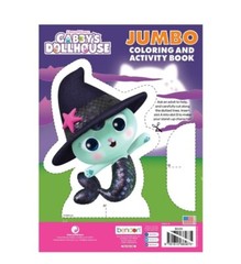 Gabby’s Dollhouse Halloween Jumbo Coloring & Activity Book
