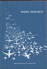 Model Research Volume 1 by Alex Roland: The NASA History Series Very Good