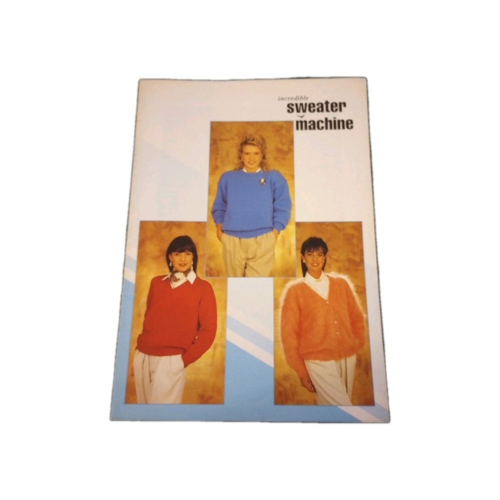 Incredible Sweater Machine Product Tips Information Booklet 12 pages