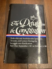 Debate on the Constitution (see description for full title)