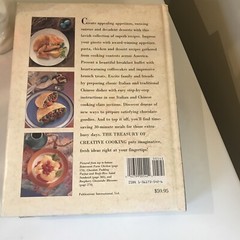 Treasury of Creative Cooking by Consumer Guide Cookbook Recipes used 588pages
