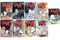 Bone Series 1 to 9 Books Collection Set By Jeff Smith NEW Paperback 2022 !!!