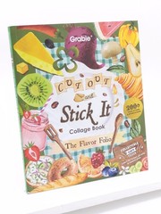 Grabie Cut Out and Stick It Collage Book: The Flavor Folio 200+ Pages