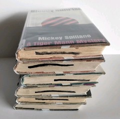Mickey Spillane First Edition MIKE HAMMER Tiger Mann Mystery Lot 1960s HB ExLib