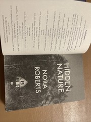 Hidden Nature by Nora Roberts 2025, Hardcover First Edition / 1st Printing