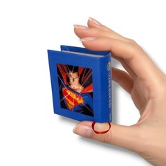 Superman tiny book hardcover with slipcase by Insight Editions 1.3 x 1.7