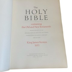 1971 The Holy Bible Reader’s Digest 1st Edition King James Version Illustrated